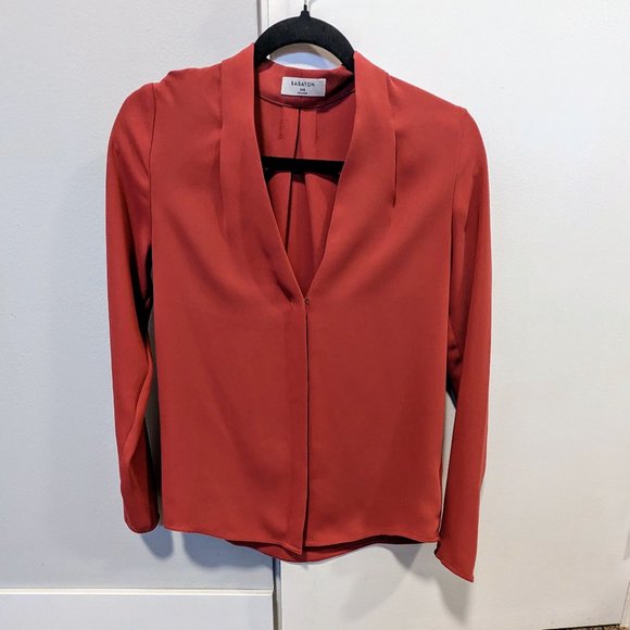 Aritzia Babaton pink shirt - Picture 1 of 3